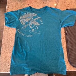 Medium Blue Graphic T-Shirt